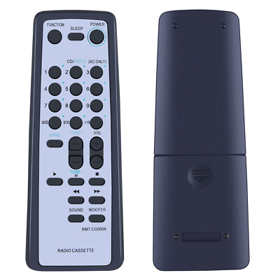 Remote Control For Sony Xplod CD Cassette Boombox CFD-G700CP CFD