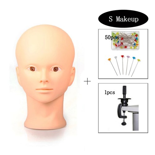 Hot Selling Female Mannequin Head Wigs Display Cap Hat Display Beauty Makeup New - Picture 29 of 31