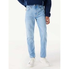 Free Assembly Boys Slim Straight Denim Jeans Size 16 