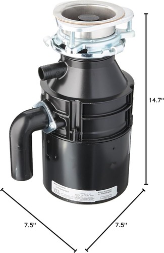 Whirlpool GC2000XE 1/2 HP Continuous Feed Garbage Disposal - Picture 2 of 2