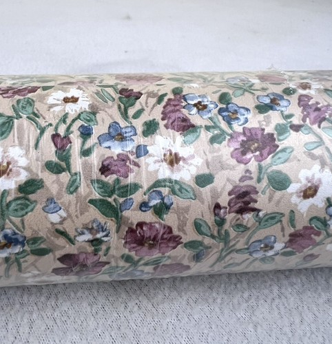 New Old Stock Vtg. Dollhouse Wallpaper Made In England 20.5” x 11 Yards Floral - Picture 9 of 12