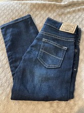 NWT Levis Strauss Signature Gold Athletic Dark Blue Jeans child sz 5 Reg