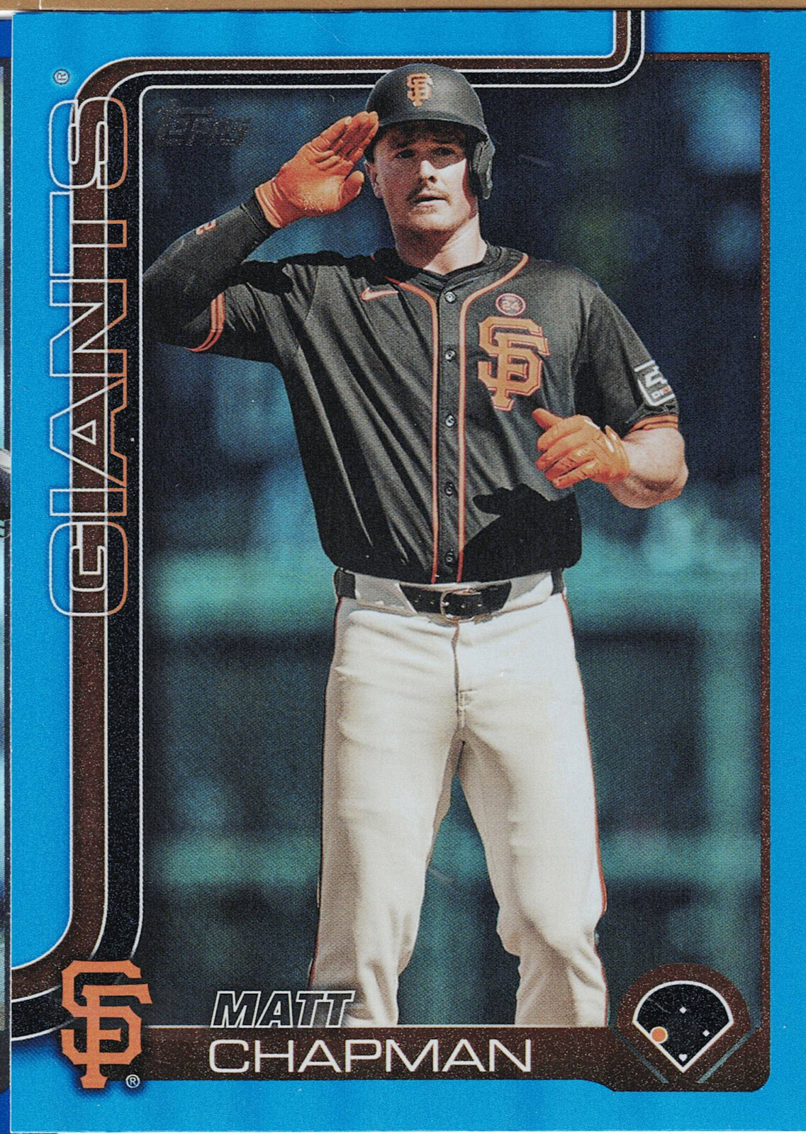 2025 Topps Matt Chapman Blue Holo Foil #221 010/150