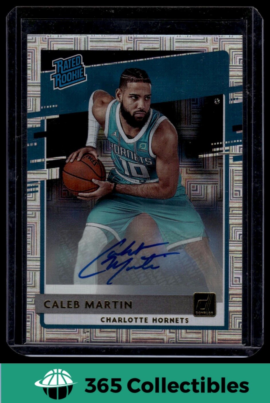 2020-21 Donruss Caleb Martin AUTO RC #212 Basketball Hornets