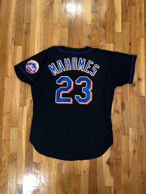 メッツ newyork mets russell ユニフォーム yankees Russell Diamond MLB New York Mets #50 Pinstripe Jersey Sz 48