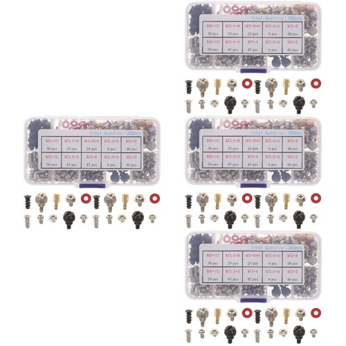 4 Sets Computer Host Screw Kit Lüfterschrauben Für Computergehäuse - Afbeelding 7 van 12