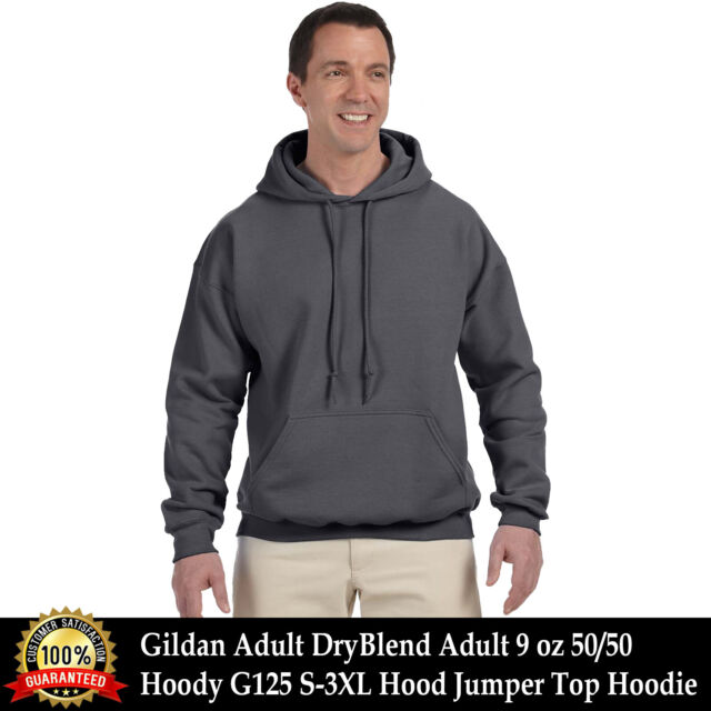 Gildan Adult DryBlend 9 oz. 50/50 Cotton Polyester Jumper Top Hoodie 50 Percent Cotton 50 Percent Polyester Hoodie