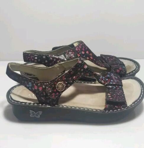 Alegria Kerri Sandals EU 38 Hook And Loop Adjustable Closures - Picture 2 of 11
