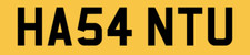 HASAN HASSAN NUMBER PLATE REGISTRATION PRIVATE CAR REG HASAN TU HAS REG HA54 NTU