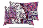 Indian Pink Elephant Mandala Cotton Boho Home Decorative Sofa Waist Pillow Cover