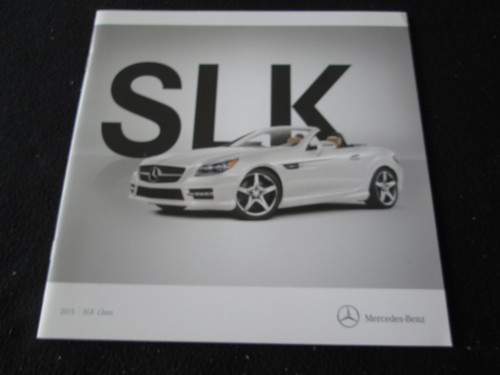 Brochure Mercedes Benz Classe SLK 2015 SLK250 SLK350 Sport SLK55 AMG R172 Catalogo - Foto 1 di 5