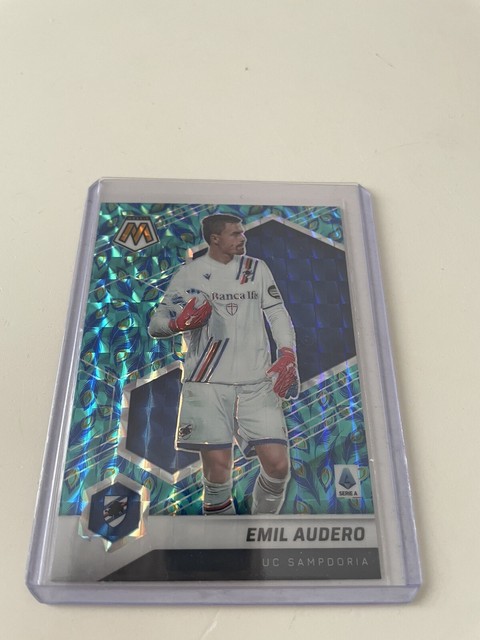 Emil Audero 2021-22 Panini Mosaic Serie A Choice Peacock Prizm #64