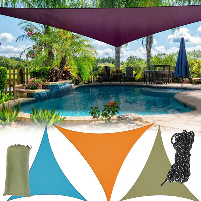 9.84ft Waterproof  Patio Awning Outdoor Pool Sun Canopy Shelter Cover