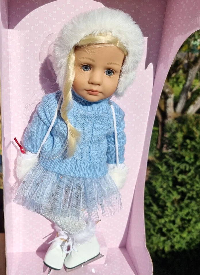 Götz Puppe Elli on ice 36 cm Signature Edition 2021 Künstlerpuppe neu OVP,  Doll - Bild 2 von 4