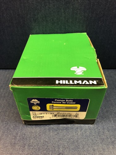 (25) Hillman Flanschschrauben 1/2-13 x 2-3/4 schwarz Stck 25