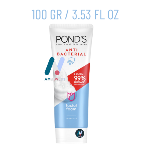 POND'S Facial Foam Face Soap Anti Acne Prone Skin Prevent Breakout Pimple 100gr - Picture 4 of 23
