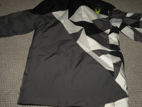 Spyder Thinsulate Boy's Zip Front Lined Coat Size 18 - Picture 4 of 5