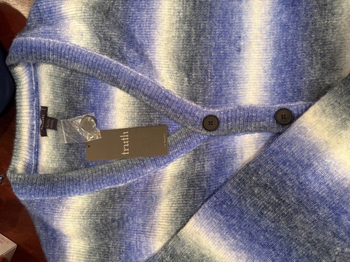 TRUTH By Republic Herren Strickjacke Gr. X-Large Blau