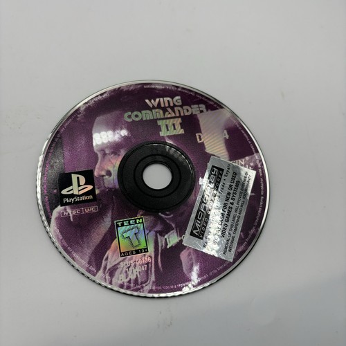 Wing Commander III: Heart of the Tiger (Sony PlayStation 1, 1996) *No Disc 3 - Picture 8 of 8