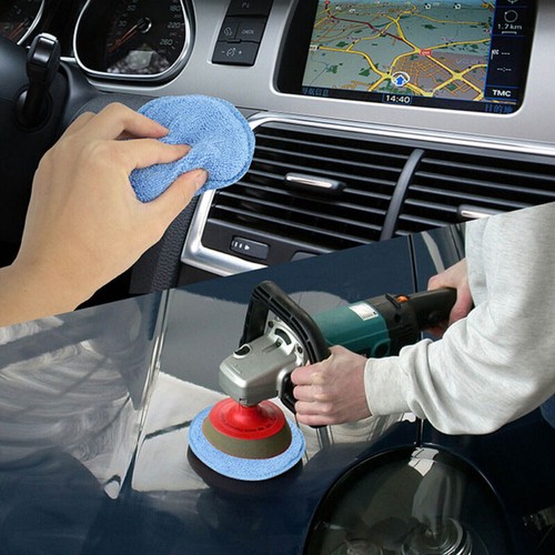10Pcs Car Microfiber Polishing Pads Wax Applicator Foam Sponge Cleaning Buffer - Picture 7 of 11