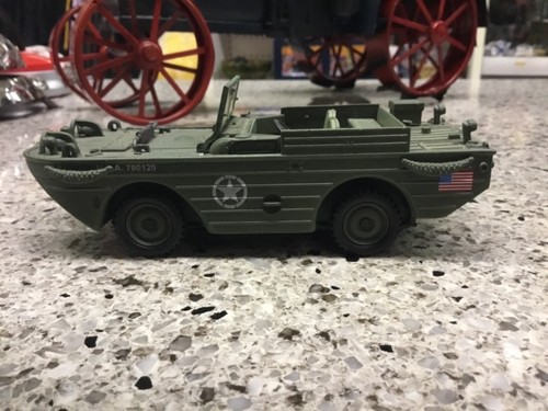 2003 Forces of Valor 92004 1:32 Die Cast U.S. Amphibian Jeep Unimax Used duck - Picture 3 of 6