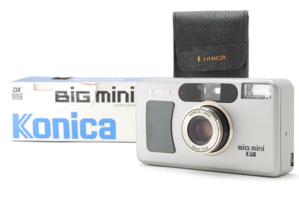 Rare!! [N MINT w/BOX] Konica Big Mini F 50th Anniversary