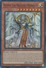 Ehther the Heavenly Monarch - RA04-EN018 - Super Rare - 1st Edition - Near Mint