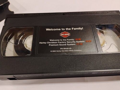 Harley Davidson Motor Company - Welcome To The Family (VHS, 2002) B18 - Picture 3 of 3