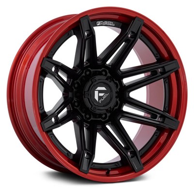 Fuel FC401 BRAWL Wheels 20x10 (-18, 8x165.1, 125.1) Black Rims Set of 4
