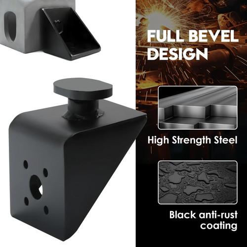 Full Bevel Shipping Container Anchors 4 Pack Heavy Duty Steel Shipping Conta... - Picture 2 of 5