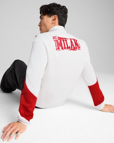 Ac Mailand Milan Puma Jacke Fußballjacke Jacket 2025 ftblARCHIVE HERREN Weiß - Bild 4 von 12