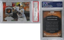 2013 Topps Chasing History Silver Foil Manny Machado #CH-93 PSA 9 MINT Rookie RC