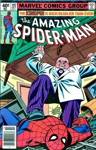 Amazing Spider-Man #197 Kingpin Cover & App Mysterio Keith Pollard 1979-NM