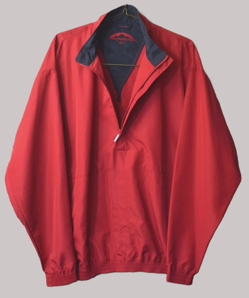 Chaqueta cortavientos Sun Mountain de colección para hombre 2XL XXL rendimiento de golf Hong Kong Foto 3 de 4