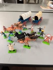 British Figures + Horses + 2 Timpo Carriage