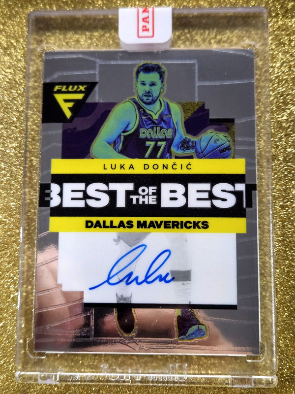 2022-23 Panini Flux Luka Doncic #BBS-LKD Best Of The Best Signatures Auto SEALED