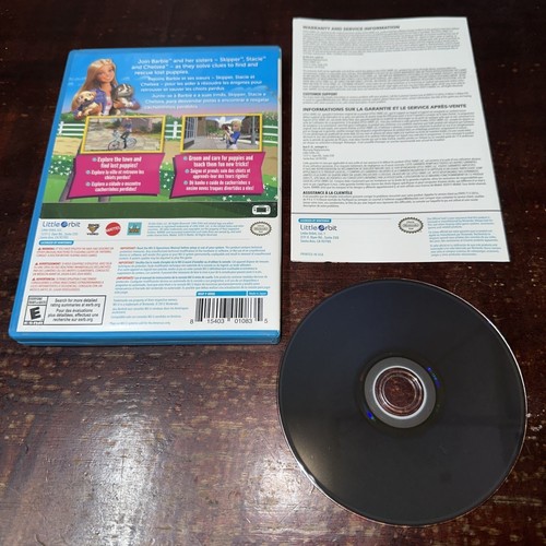 Barbie and Her Sisters: Puppy Rescue (Wii U) *En caja y disco restaurado* - Imagen 2 de 5