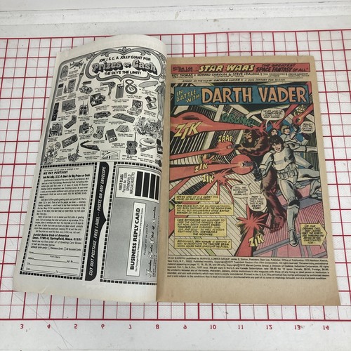 Star Wars #4 (1977) KEY! Movie Adaptation, Darth Vader Cover App, MCU FN- - Picture 6 of 7