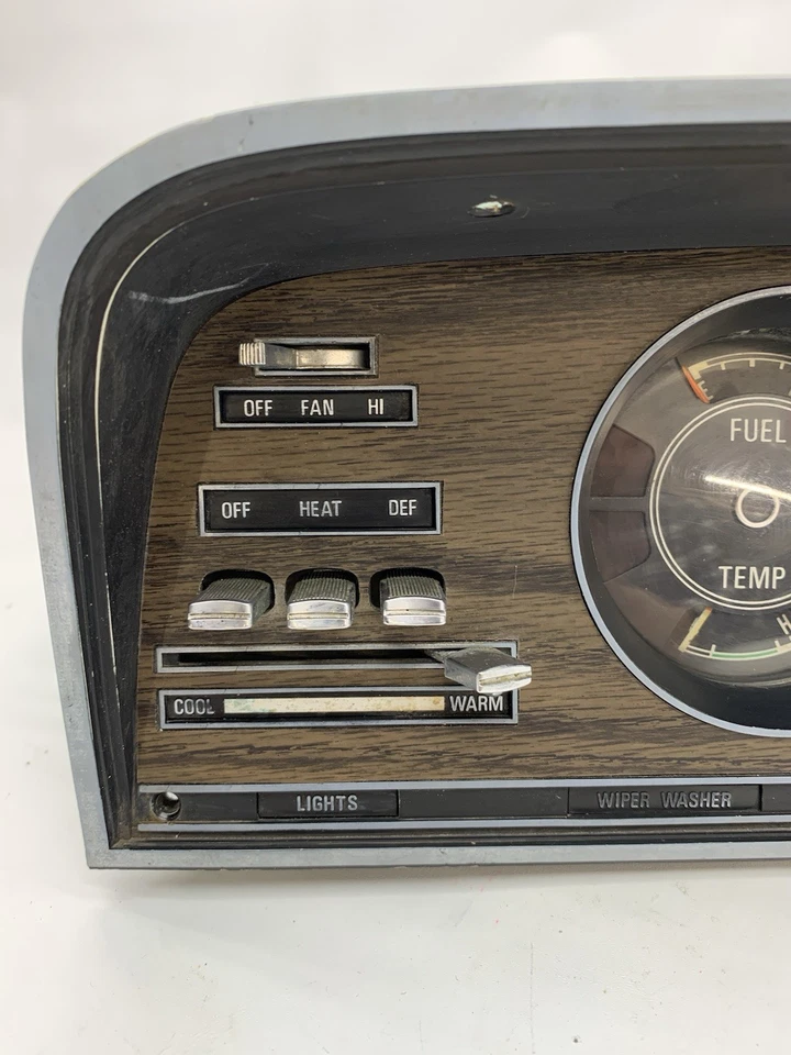 Cuadro de instrumentos Speedo 73-85 AMC Jeep J10 Cherokee Wagoneer 100 Mph Foto 2 de 4