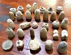 31 CIVIL WAR BULLETS MINIE BALLS VICKSBURG