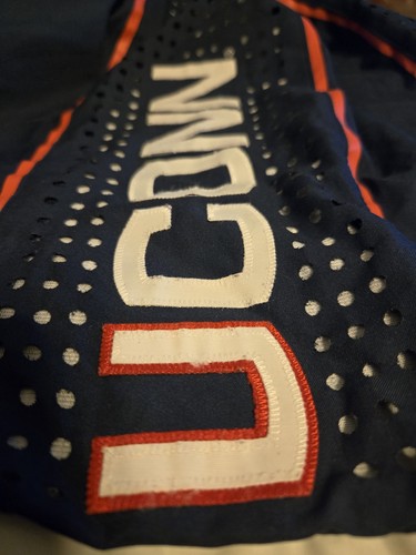 Nike Authentic UConn Huskies Basketball Shorts Mens Size 2XL XXL Blue Elite 3M - Picture 6 of 6