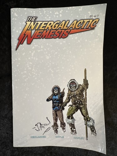 The Intergalactic Nemesis Fumetto Set 1 - 7 Firmato 2009 Completo - Foto 4 di 10