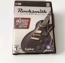 Rocksmith 2014 Edition (Windows/Mac, 2013) No Cable Complete w/ Inserts & Key