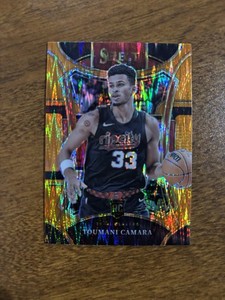 ✨2023-24 Panini Select Toumani Camara Mezzanine Orange Flash Rookie RC #301