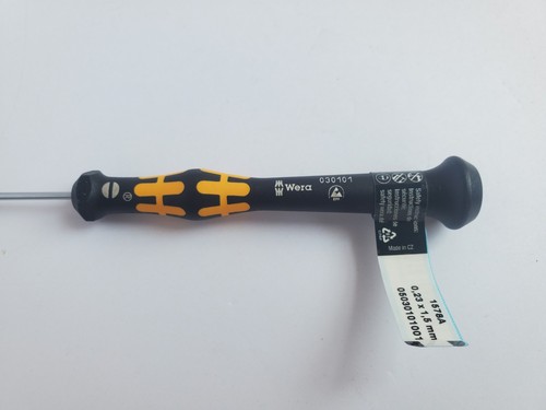 Destornillador de precisión ranurado seguro ESD Wera 030101 1,5 x 40 mm - Imagen 9 de 13