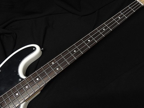SCHECTER OL-TB SW R Original Precision Type Snow White PJ Pickup 4-String Bass - Picture 4 of 6