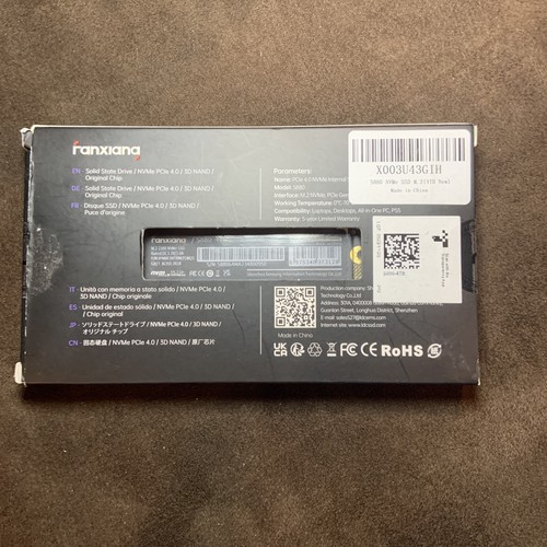 Fanxiang S880 NVME M.2 PCIe 4TB SSD OPEN BOX - Bild 2 von 4