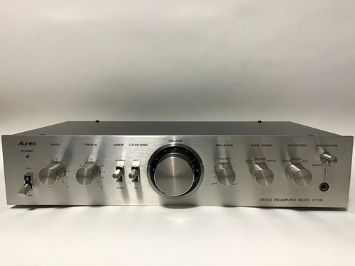 Amplificador de potencia estéreo Toshiba SC-335 de colección SY-335 preamplificador ST-335 probado - Imagen 8 de 13