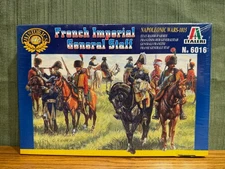 Italeri, French Imperial General Staff, Napoleonic Wars, 6016, 1:72 Scale, NIB