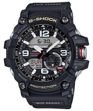 G-SHOCK GG1000-1A MUDMASTER Men's Twin Sensor Compass Military Black Watch